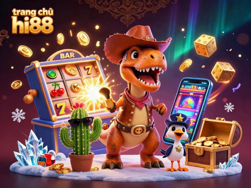 Engage with the vibrant world of trang chủ hi88 featuring playful casino themes and dynamic gambling elements.