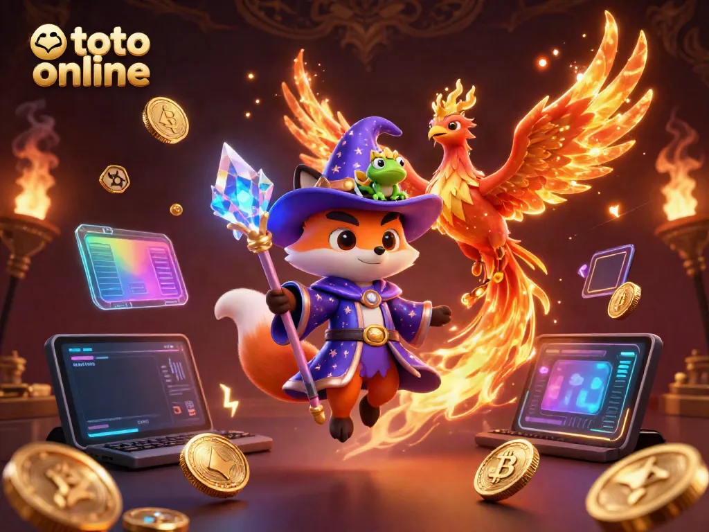 Engage with thrilling gaming adventures on toto online amidst magical elements and cryptocurrencies.