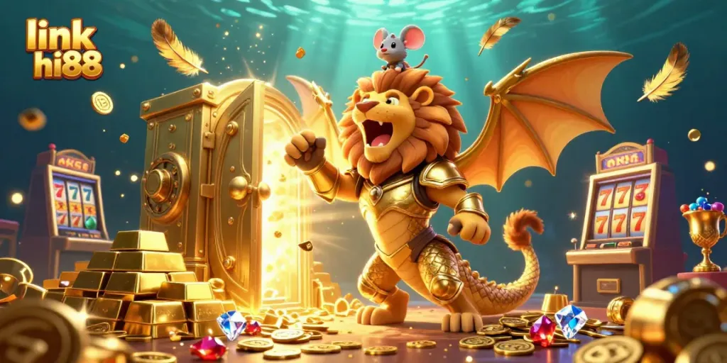 Experience fun gameplay with link hi88 featuring dynamic slot elements and a vibrant chimera hero!