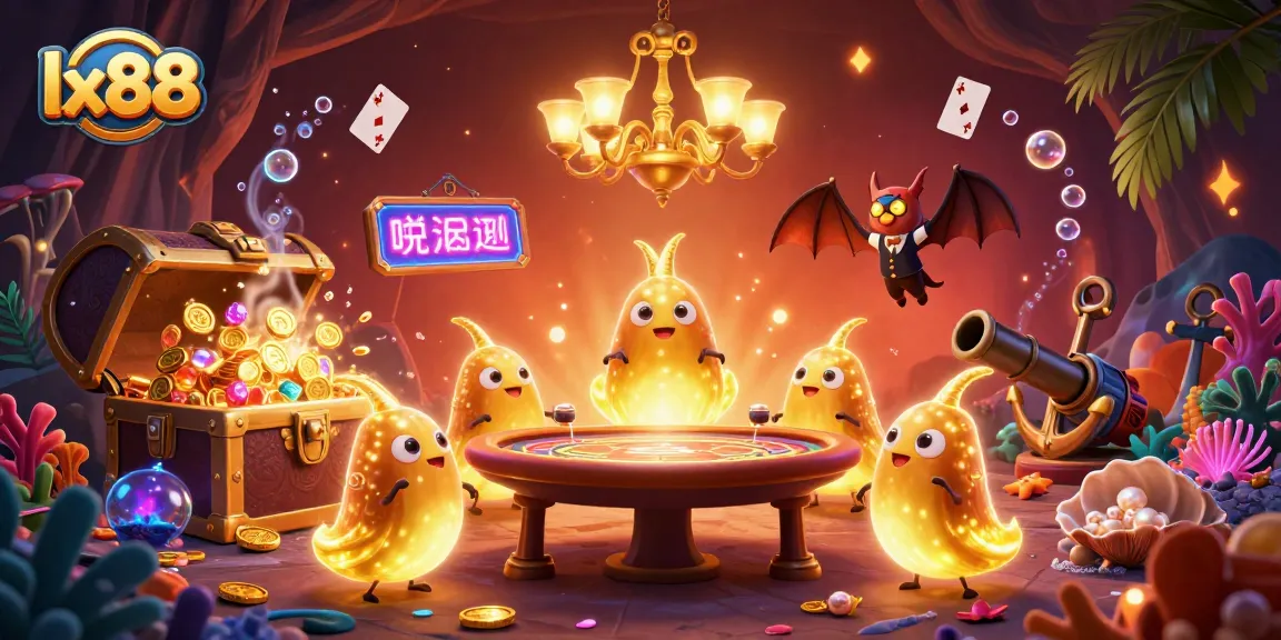 LX88 illuminates the cave casino with a glowworm team offering vibrant gaming excitement.