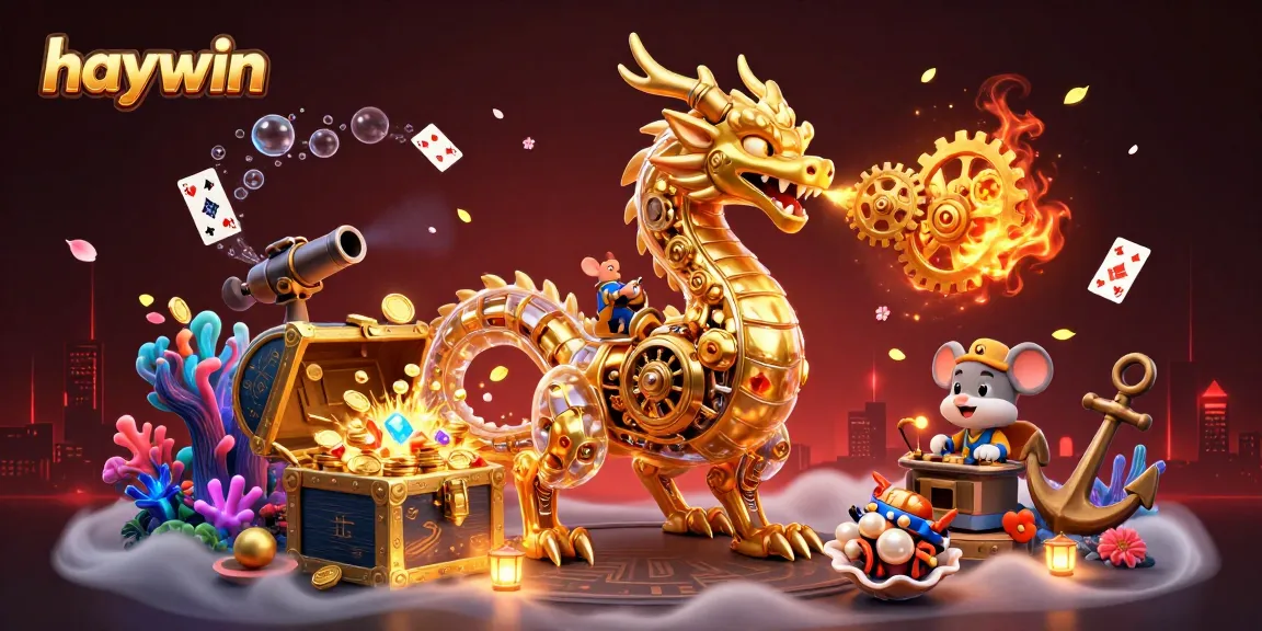 Experience immersive gaming at haywin with vibrant treasures and interactive characters