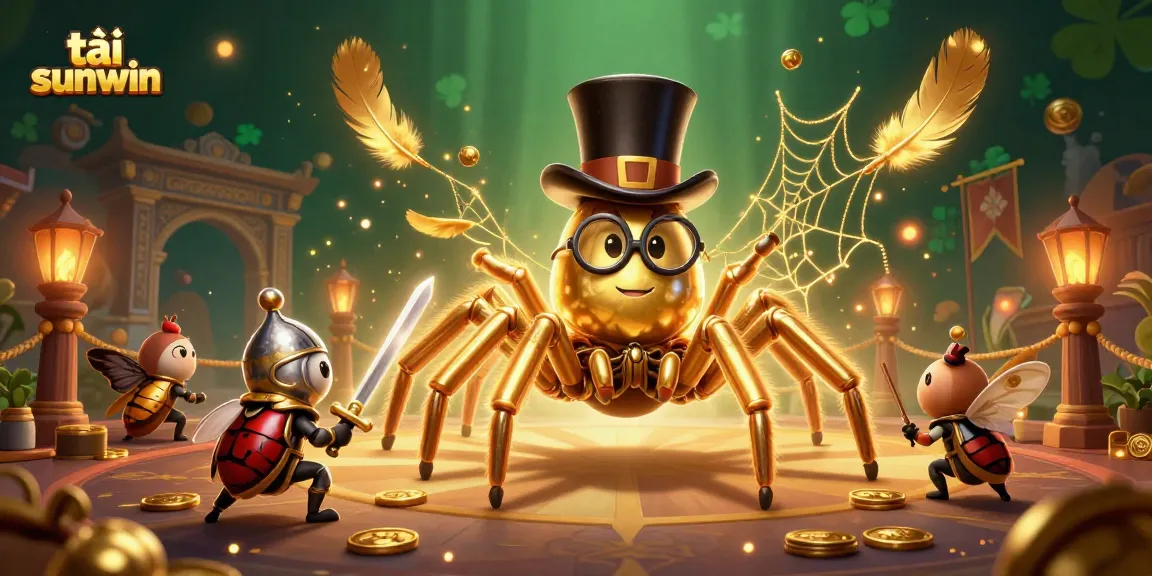 Play and win at tải sunwin with an exciting 3D scene of colorful casino characters and vibrant gaming elements.